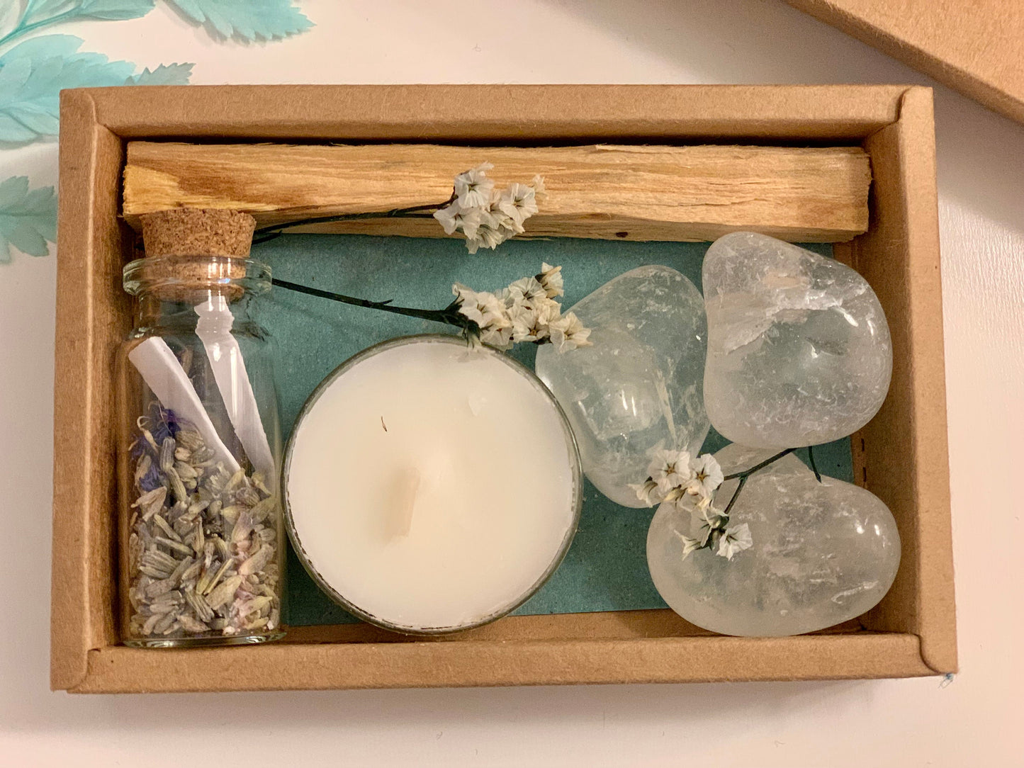 Bergkristall - Ritual Set - Kristalle Premium Qualität - Meditation