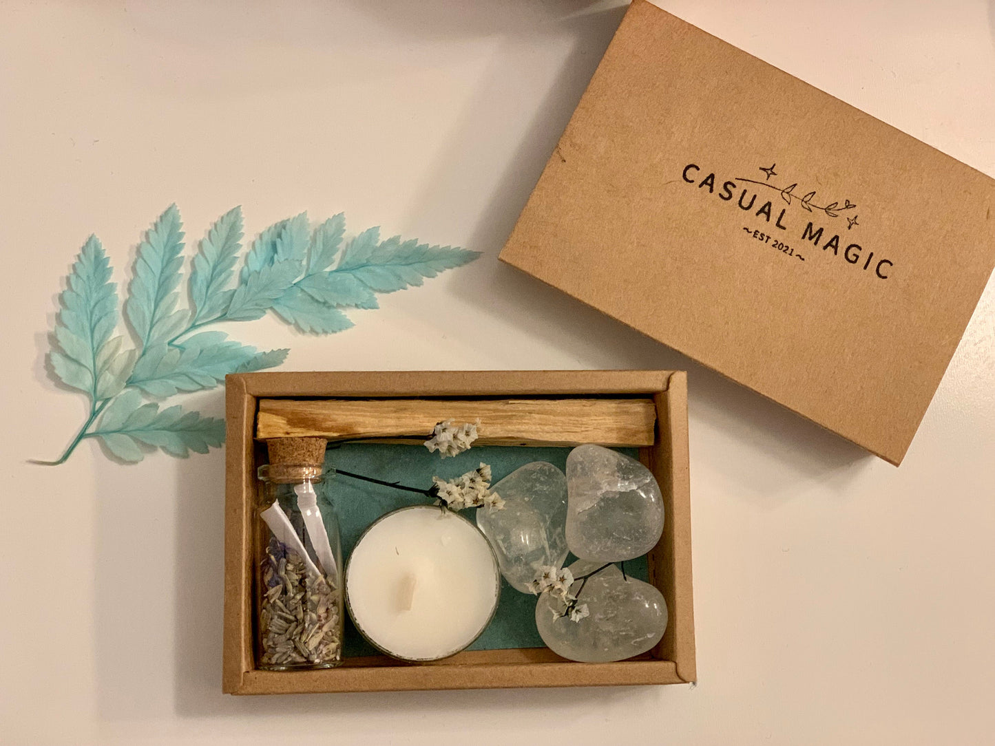 Bergkristall - Ritual Set - Kristalle Premium Qualität - Meditation